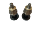 Road milling picks for asphalt and cement